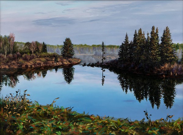 Burnt Stick Lake by Dean Miller